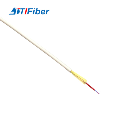 GJFSH Indoor Non Metallic SM G652D Fiber Optic Cable For FTTH
