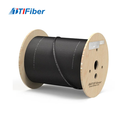 FTTH Adss 6 12 24 48 Core Fiber Optic Cable Black