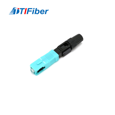 FTTH Drop Cable Use Fiber Optic Fast Connector SC UPC OM3