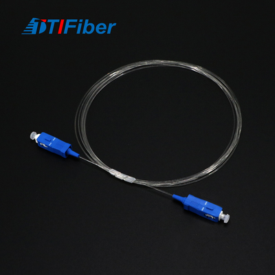 FTTH Indoor Fiber Optic Pigtail Invisible Patch Cord Transparent
