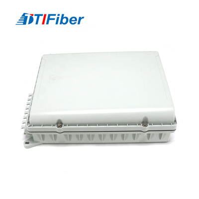 Outdoor FTTH 16 Core Empty Full loaded Fiber Optic Distribution Box ABS Material