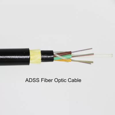 ADSS Single / Double Sheath Fiber Optic Cable Support OEM ODM