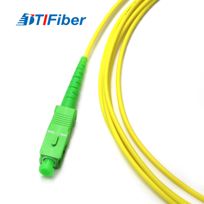 SC SM SX Singlemode Optic Fiber Patch Cord FTTX All Lengths Available