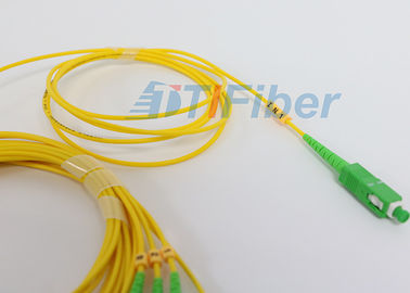 Box Type SC/APC 1 X 4 Fiber Optic Splitter Digital Optical Cable Splitter
