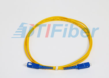 Singlemode Simplex LSZH Fiber Optic Patch Cord For FTTH Network 2.0mm SC / APC