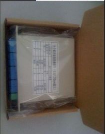 1x16  LGX Box Cassette Inserting PLC Splitter ,  16 Ports Fiber Optical PLC Splitter