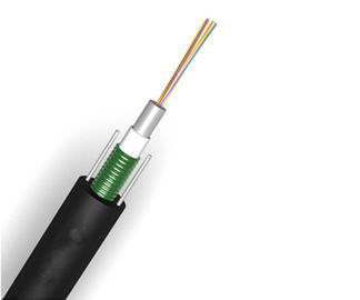 GYXTW Single Mode Fiber Cable , Outdoor  Fibre Optic Lead Loose Tube Central Bundled