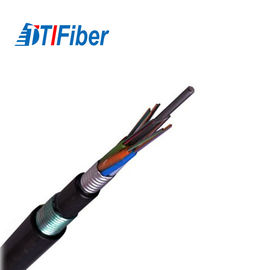 6 Core Aerial Fiber Optic Cable Double Jacket Outdoor G652d Gyta5 For Lan Communication