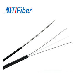 Flat Bow Type Ftth Optical Fiber Cable Outdoor G652d G657A LSZH