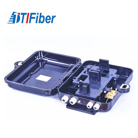 ABS Material Fiber Optic Distribution Box FTTH Indoor Outdoor SC Adapters Suitable