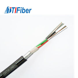 Armored Fiber Optic Ethernet Cable GYTA53 4 8 12 24 48 96 Core Stranded Loose Tube