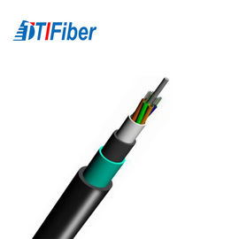 Member Direct Buried Fiber Optical Cable GYFTA53 Non Metallic Strength PE Jacket