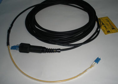 Single mode / Multimode PDLC Fiber Optic patch Cord with Waterproof Outdoor Cable