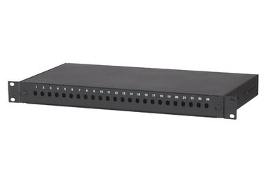 Simplex ST Fiber Optic Terminal Box with 12port Rack Mounted Structure