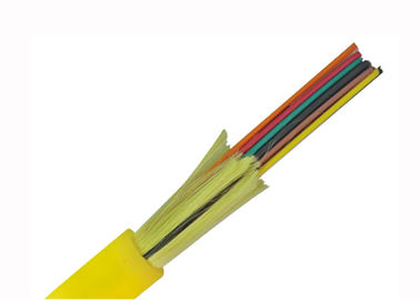 Indoor distribution 2.0mm OM3 Fiber Optic Cable with Aqua Jacket