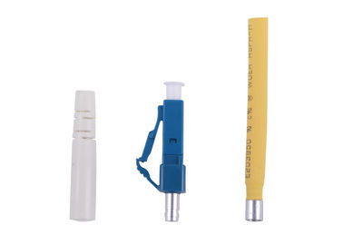 LC Duplex 3.0mm Fiber Optic Connector with 45degree Bent Boot