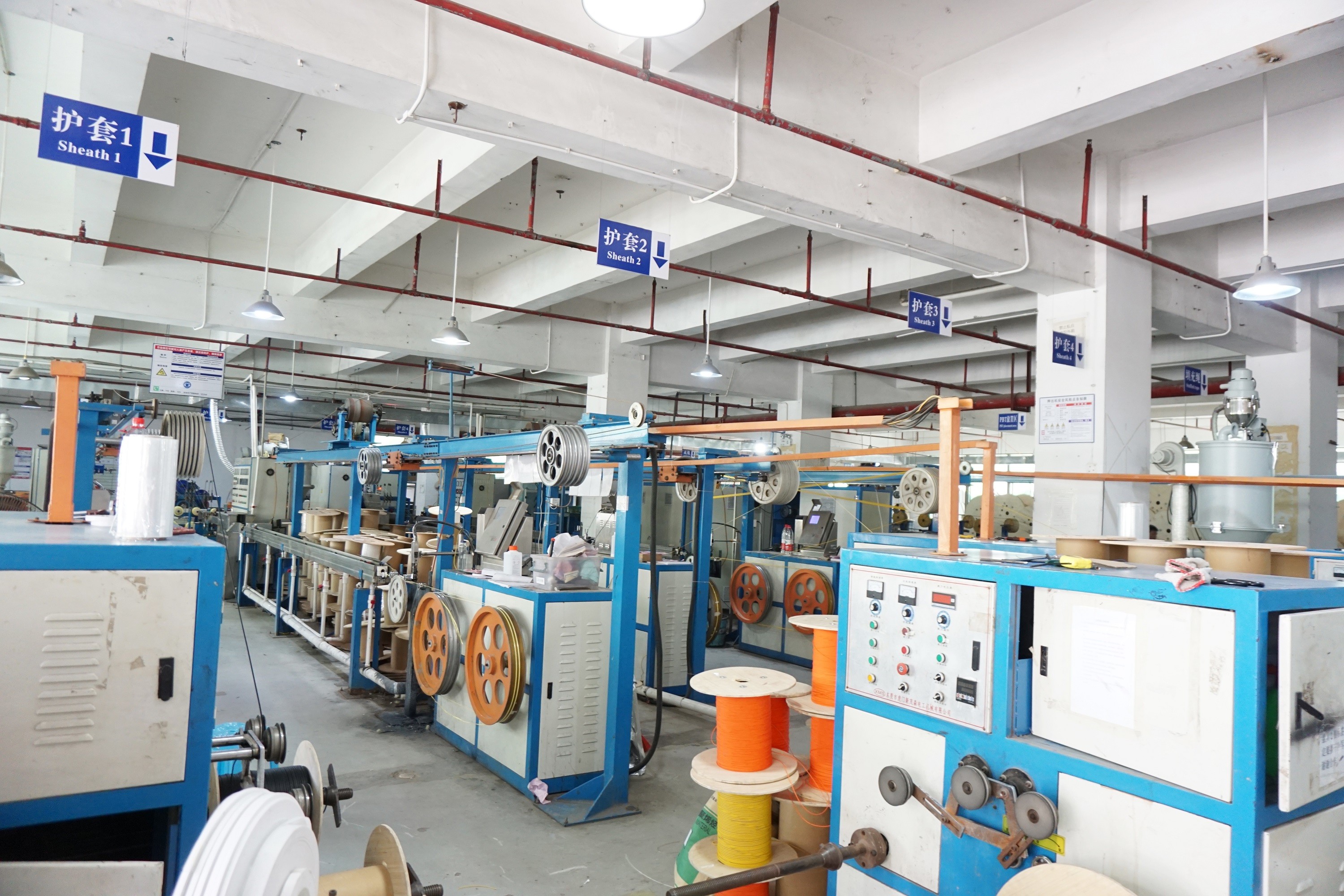 Shenzhen TTI Fiber Communication Tech.co., Ltd. factory production line