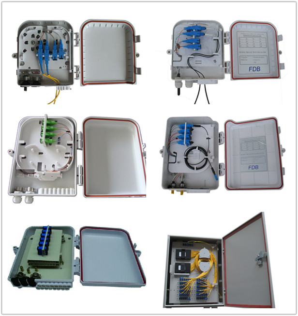 Pldt Outside Box Wall and pole mountable 32Port FTTH CATV outdoor distribution box for 1 ...