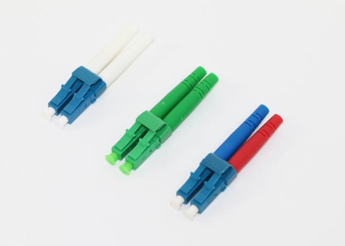 Optic Link Module Blue Color Blue Green Multimode Duplex LC Optic Fiber Cable Connectors for FTTX ...