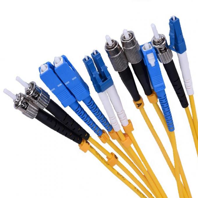 G652D G655 Fiber Optic Cable Jumper LSZH Ftth Patch Cord
