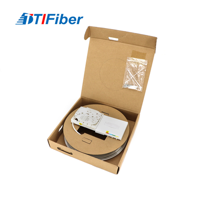 FTTH Fiber Optic Enclosure Box G657A2 3.0mmx30m With SC / APC Pigtails