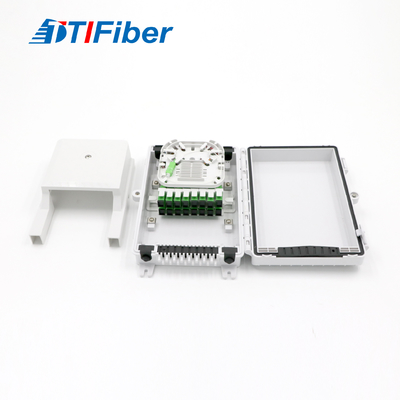 ABS Or PC Material Optical Fiber Distribution Box Outdoor 8core 16core 24core