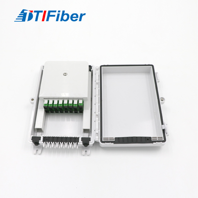 ABS Or PC Material Optical Fiber Distribution Box Outdoor 8core 16core 24core