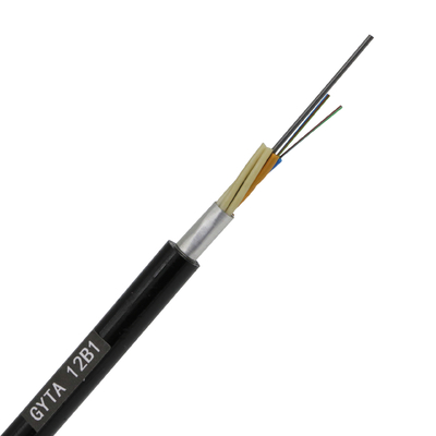Gyta 4 24 48 96 144 Core Fiber Optic Cable Aluminum Stranded Single Mode
