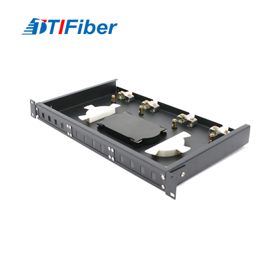 19 Inch Fixed Type Fiber Optic Terminal Box With 12 port Simplex