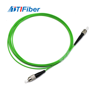 50 / 125um LSZH Fiber Optic Patch Cord Multimode OM5 FC-ST DX Simplex