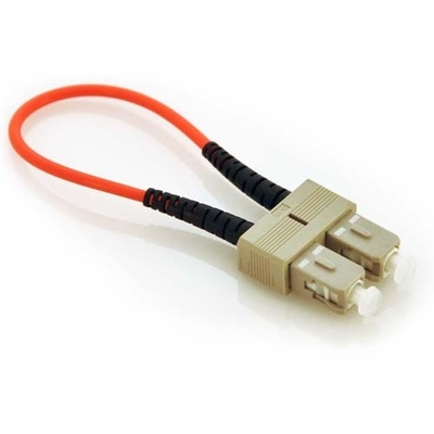 SC / ST / MU / FC / MPO / MTP Loopback Fiber Optical For Telecommunication
