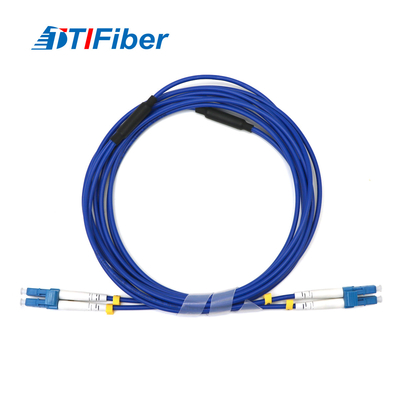 Upc Apc Connector Fiber Optic Patch Cord Armoured Singlemode Multimode