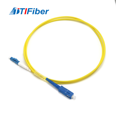 Lc/Sc/Fc/St G652d 9/125 Sm Optical Fiber Patch Cord Simplex