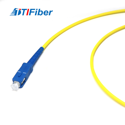 Lc/Sc/Fc/St G652d 9/125 Sm Optical Fiber Patch Cord Simplex