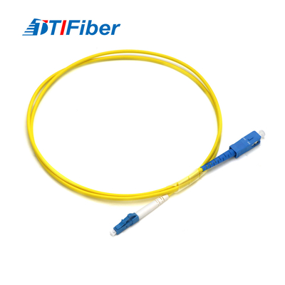 Lc/Sc/Fc/St G652d 9/125 Sm Optical Fiber Patch Cord Simplex