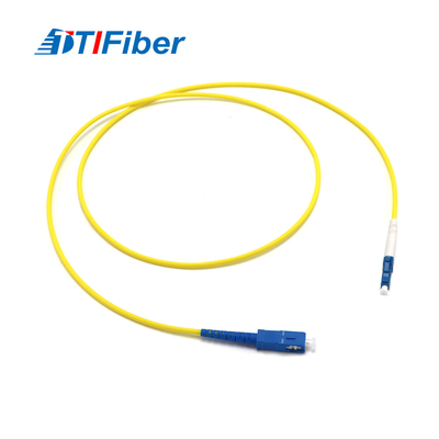 Lc/Sc/Fc/St G652d 9/125 Sm Optical Fiber Patch Cord Simplex