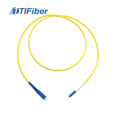 Lc/Sc/Fc/St G652d 9/125 Sm Optical Fiber Patch Cord Simplex