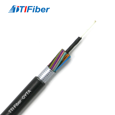 Outdoor Gyta Armoured Fiber Optic Cable For Duct Aerial Application