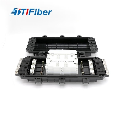 Outdoor Ftth PC Fiber Optic Splice Closure Horizontal