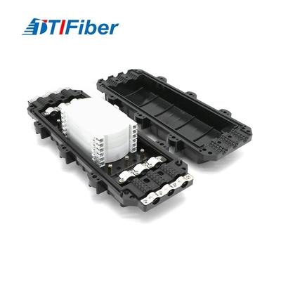 Outdoor Ftth PC Fiber Optic Splice Closure Horizontal