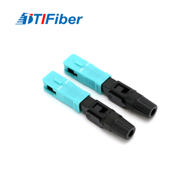 FTTH Drop Cable Use Fiber Optic Fast Connector SC UPC OM3