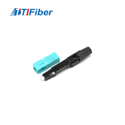 FTTH Drop Cable Use Fiber Optic Fast Connector SC UPC OM3