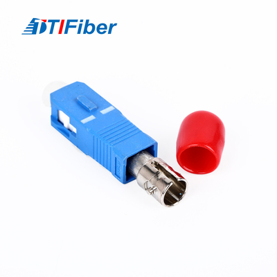 Ftth Sc Lc Fc St Fiber Optic Adapter OD 1.25 / 2.5mm