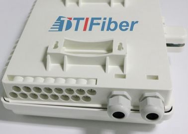16 Core Fiber Termination Box For FTTX Access System Wall And Pole Mounted Use