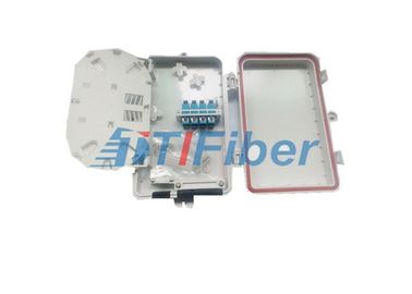 FTTH Solution 4 Port Mini Fiber Optic Termination Box With SC APC Adapters