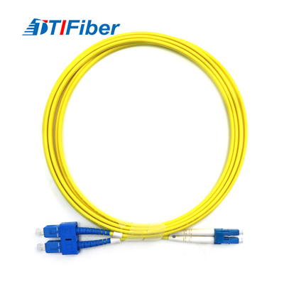 Fiber Optic Patch Cord G652d 9/125um Single Mode G657a Sx 2.0mm Sc To Sc Upc