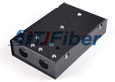4 Port Fiber Optic Patch Panel , 4 Port Fiber Optic Terminal Box With Sc Adapter