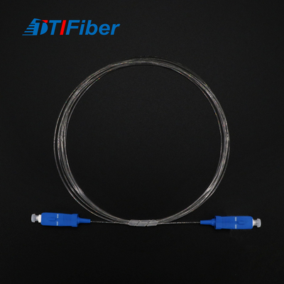 FTTH Indoor Fiber Optic Pigtail Invisible Patch Cord Transparent