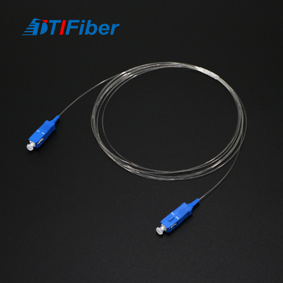 FTTH Indoor Fiber Optic Pigtail Invisible Patch Cord Transparent