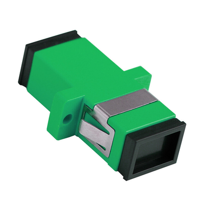 Single Mode Simplex SX SC Fiber Optical Adapter Ceramic Material